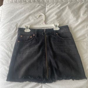 Free People Black Skirt
